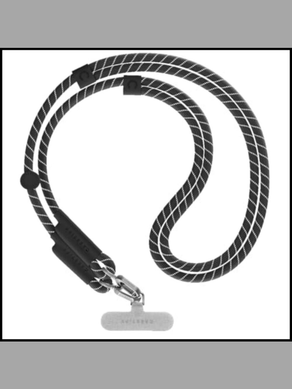 8mm Rope Crossbody Phone Strap Card Holder Adjustable Lobster Clasp